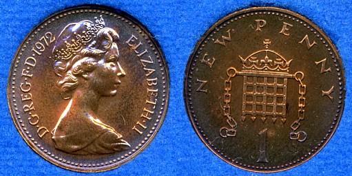 1972 penny