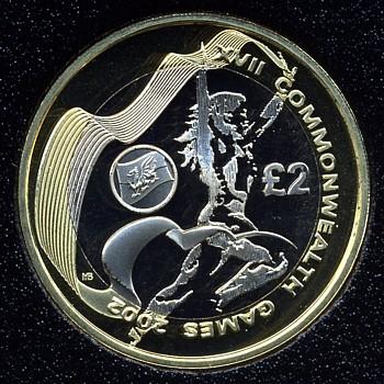 Wales 2002 Commonwealth Games reverse