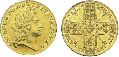 1726 two guineas