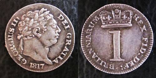 1817 maundy penny
