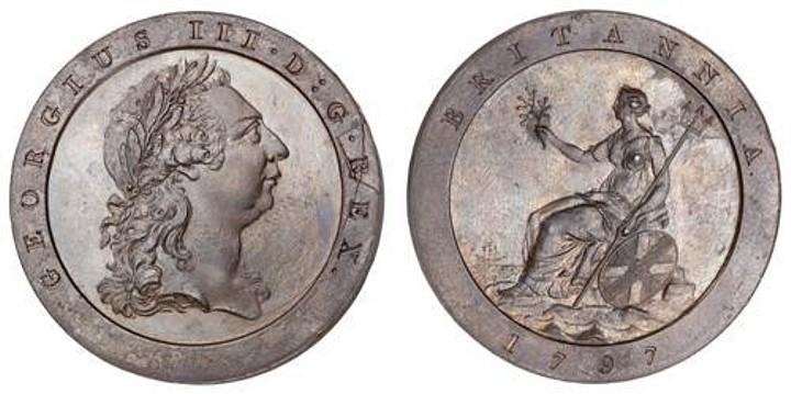 Pattern 1797 penny
