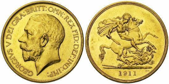 1911 five pounds