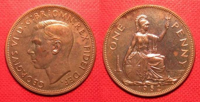 1952 penny
