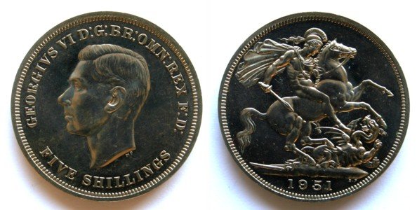 George VI 1951 crown