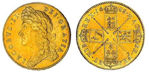 1688 five guineas
