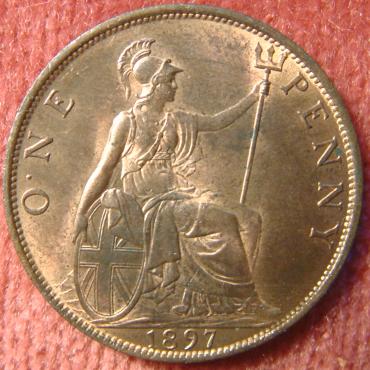 1897 penny