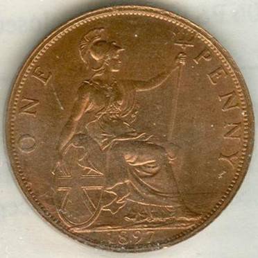 1897 penny