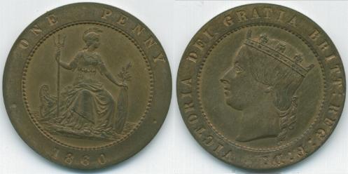 1860 pattern penny