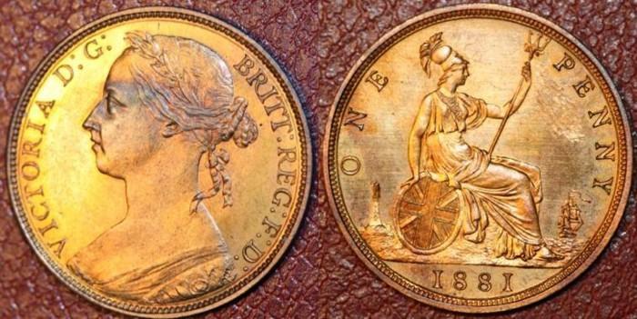 1881 penny