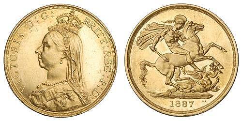 1887 double sovereign
