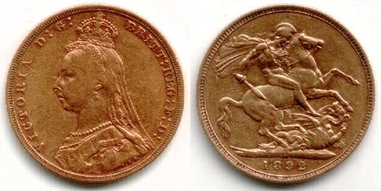 1892M sovereign