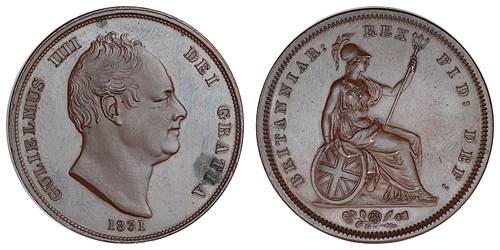 1831 penny