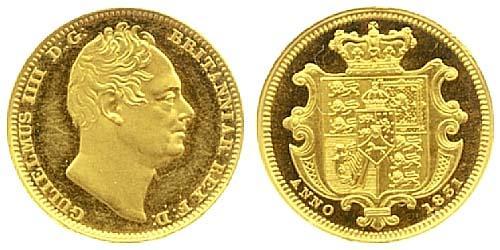 1831 half sovereign