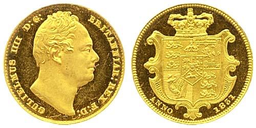 1831 sovereign