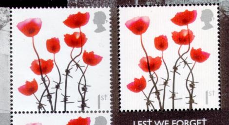 Poppy stamps
