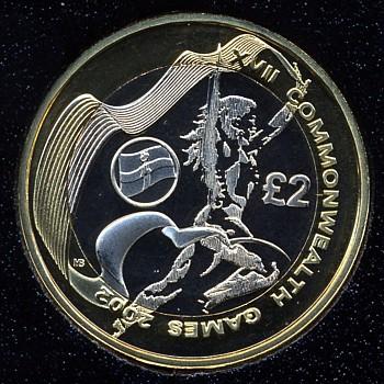 Northern Ireland 2002 Commonwealth Games reverse