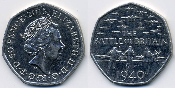 50p Battle of Britain