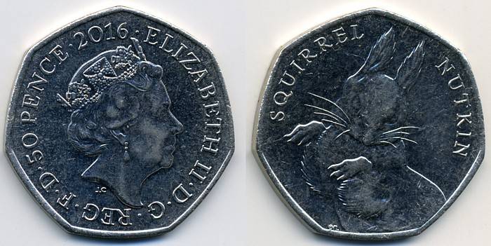 50p Squirrel Nutkin