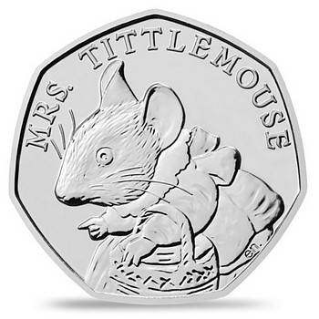 50p Mrs Tittlemouse