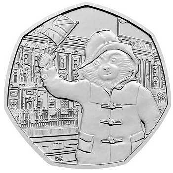 50p Paddington Bear