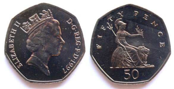 50p Britannia