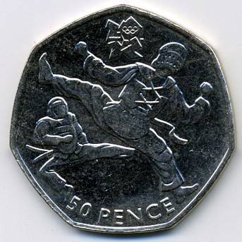 50p Taekwondo