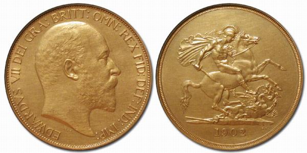 1902 five pounds