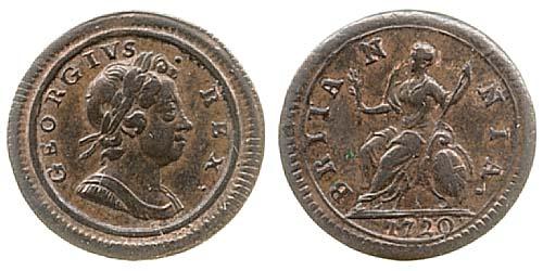 1720 farthing