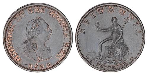 1799 farthing