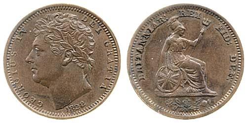 1828 Half Farthing