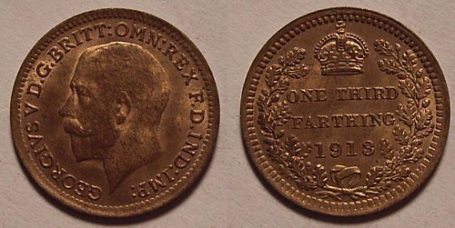 1913 Third Farthing