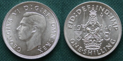 1940 Scottish 1/-