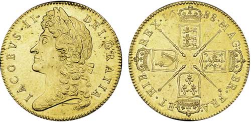 1688 five guineas