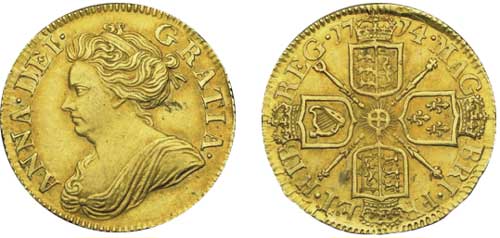 1714 half guinea