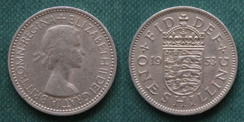 1953 English 1/-