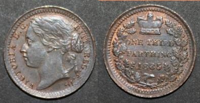 1885 Third Farthing