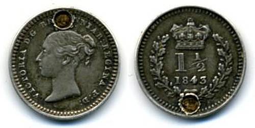 1838 penny-halfpenny