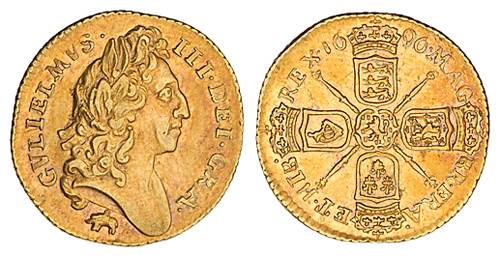 1696 half guinea