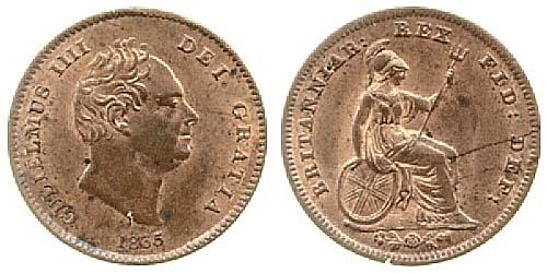 1835 Third Farthing