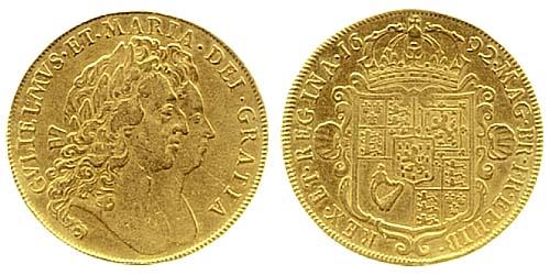 1692 five guineas